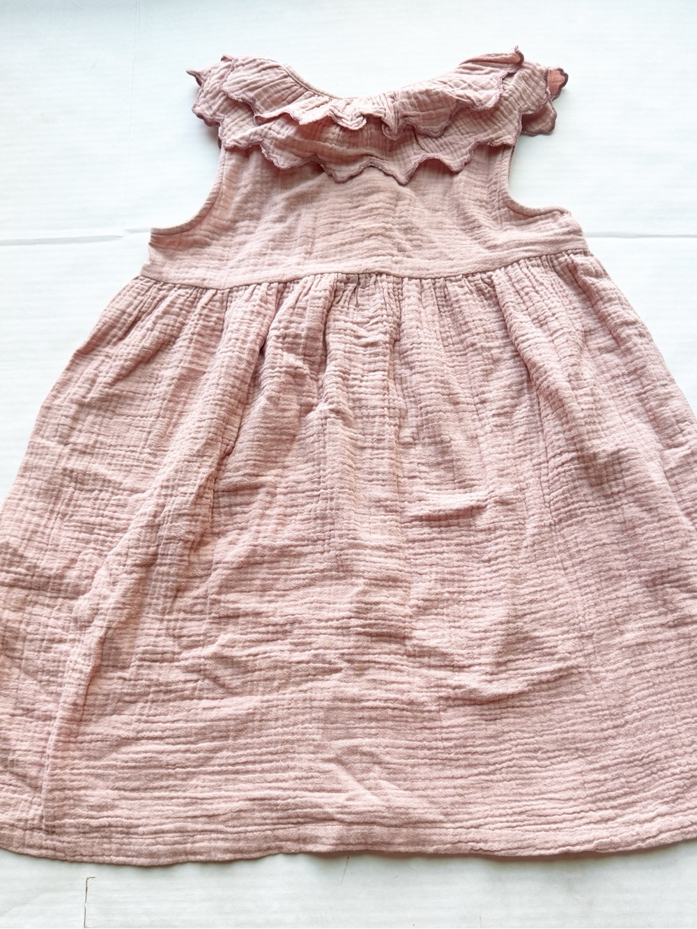 Organic Cotton Muslin
Collared Dress in Dusty Pink NWT - Picture 9 of 16